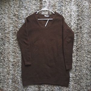 Chocolate Brown- Shift Dress